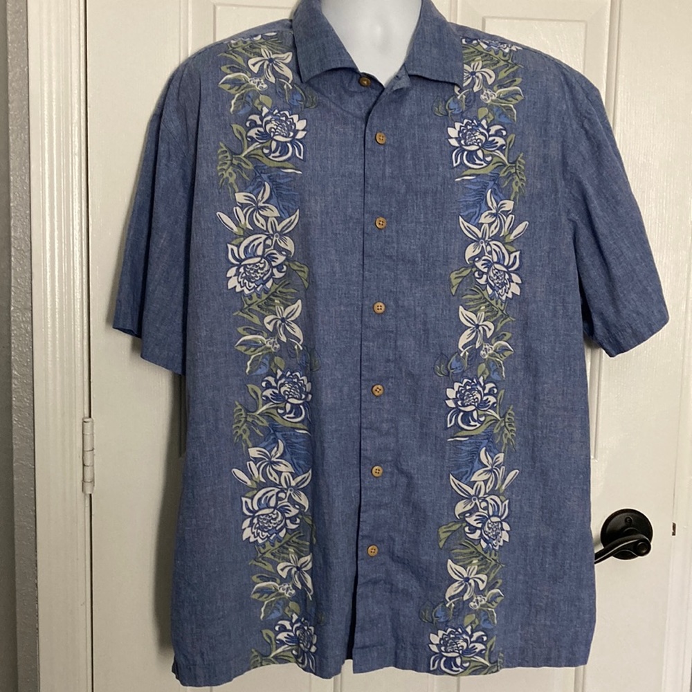 Men’s Batek Bay reverse print shirt